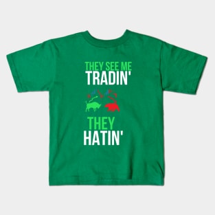 trading lover Kids T-Shirt